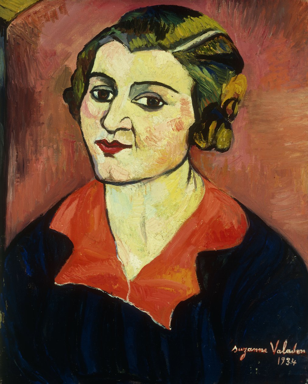 Selvportrett, 1934 av Marie Clementine Valadon