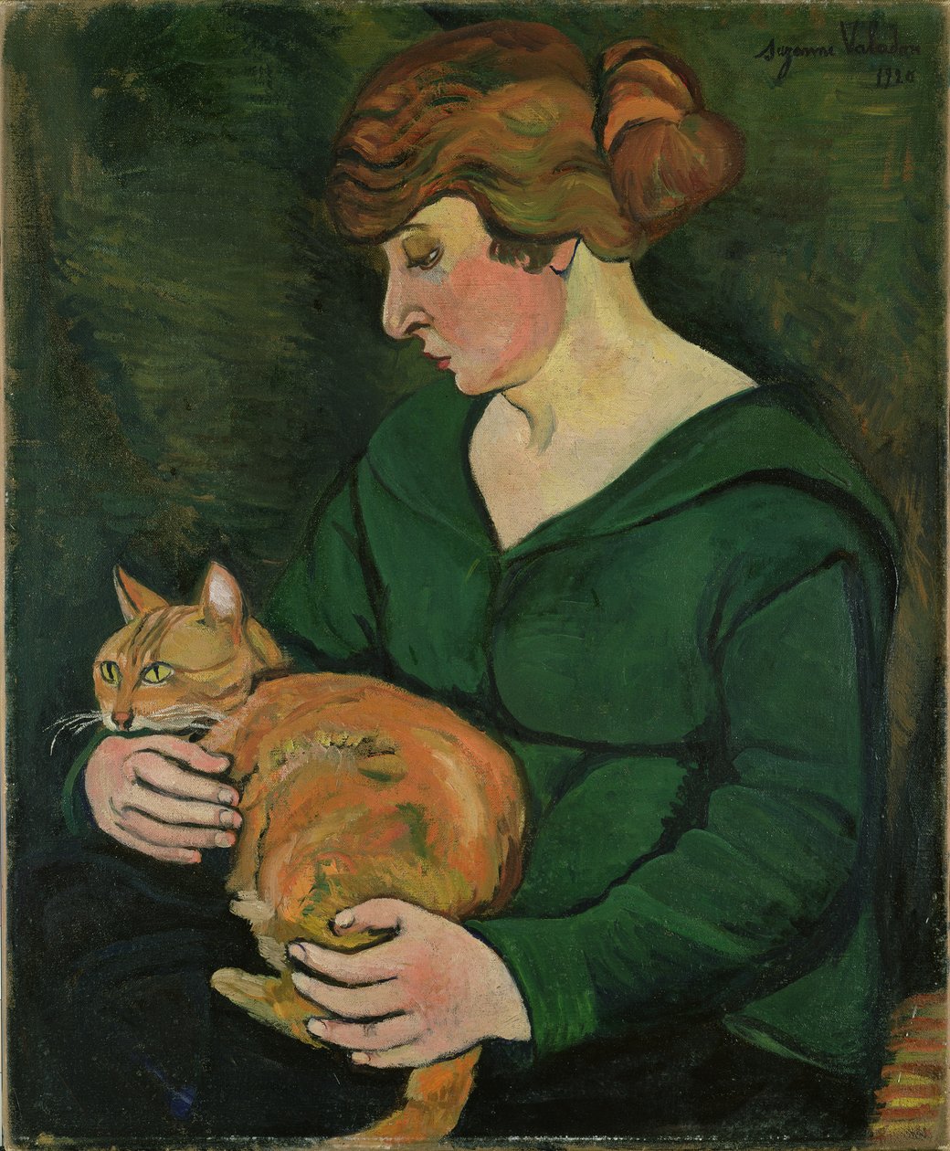 Louison og Raminou, 1920 av Marie Clementine (Suzanne) Valadon