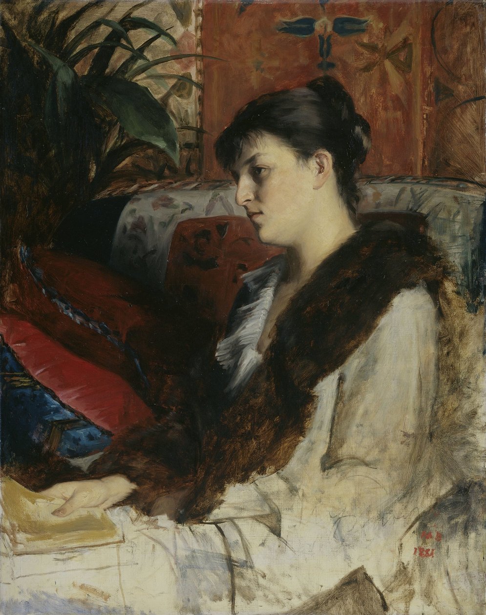 Kunstnerens svigerinne av Marie Constantine Bashkirtseff