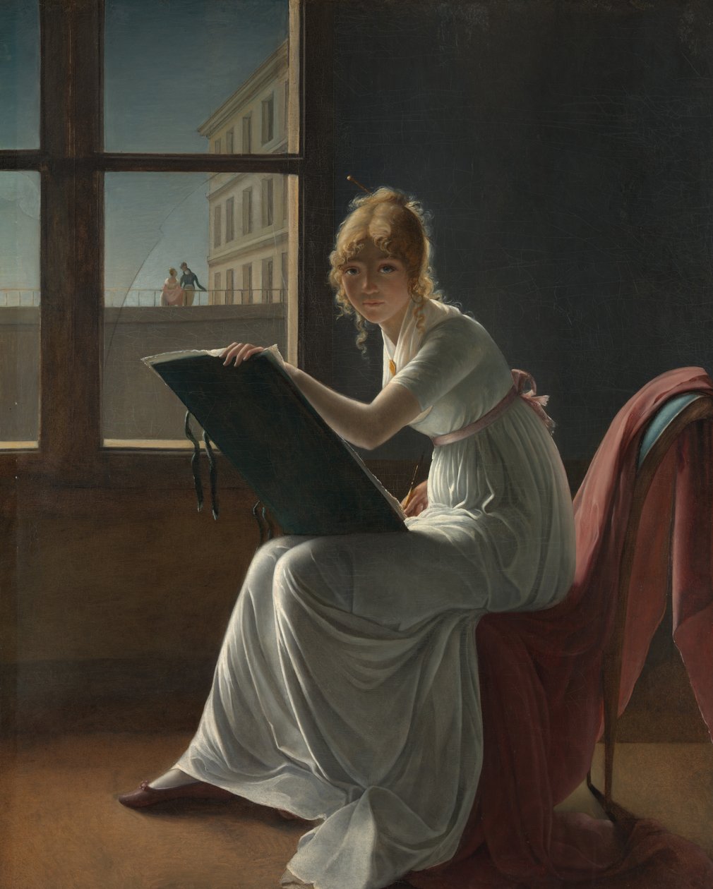 Marie Josephine Charlotte du Val dOgnes 1786-1868, 1801. av Marie Denise Villers