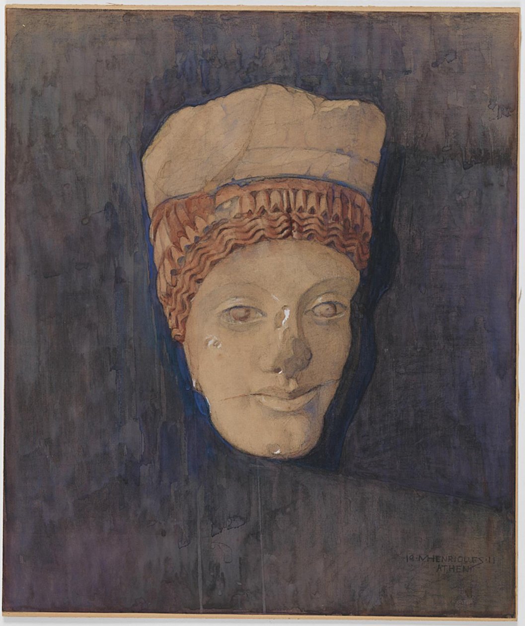 Leder av Kore (Akropolismuseet inv. 696) av Marie Henriques
