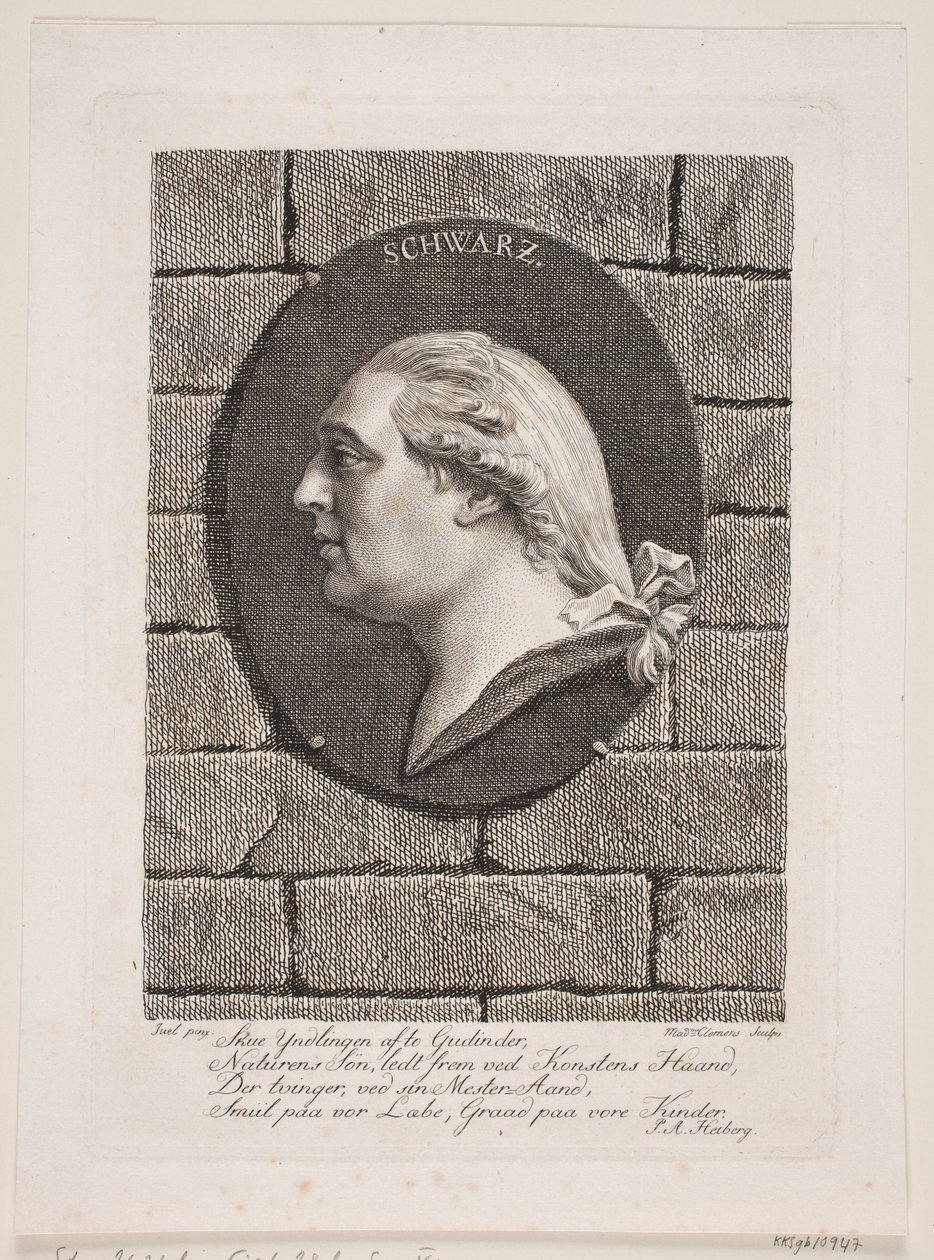 Skuespiller F. Schwartz av Marie Jeanne Clemens