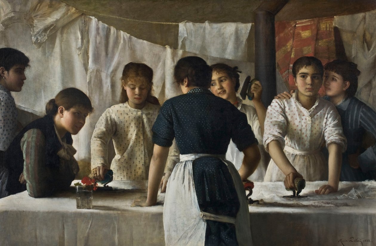 Vaskerier, 1882. av Marie Petiet