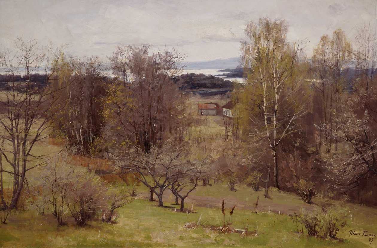 Spring day in Vestre Aker av Marie Tannæs