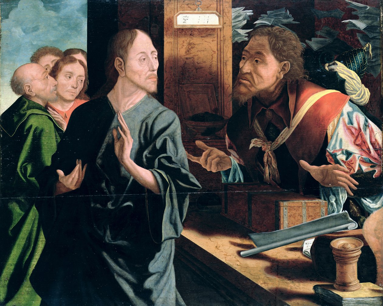 Kalling av St. Matteus av Marinus van Roejmerswaelen