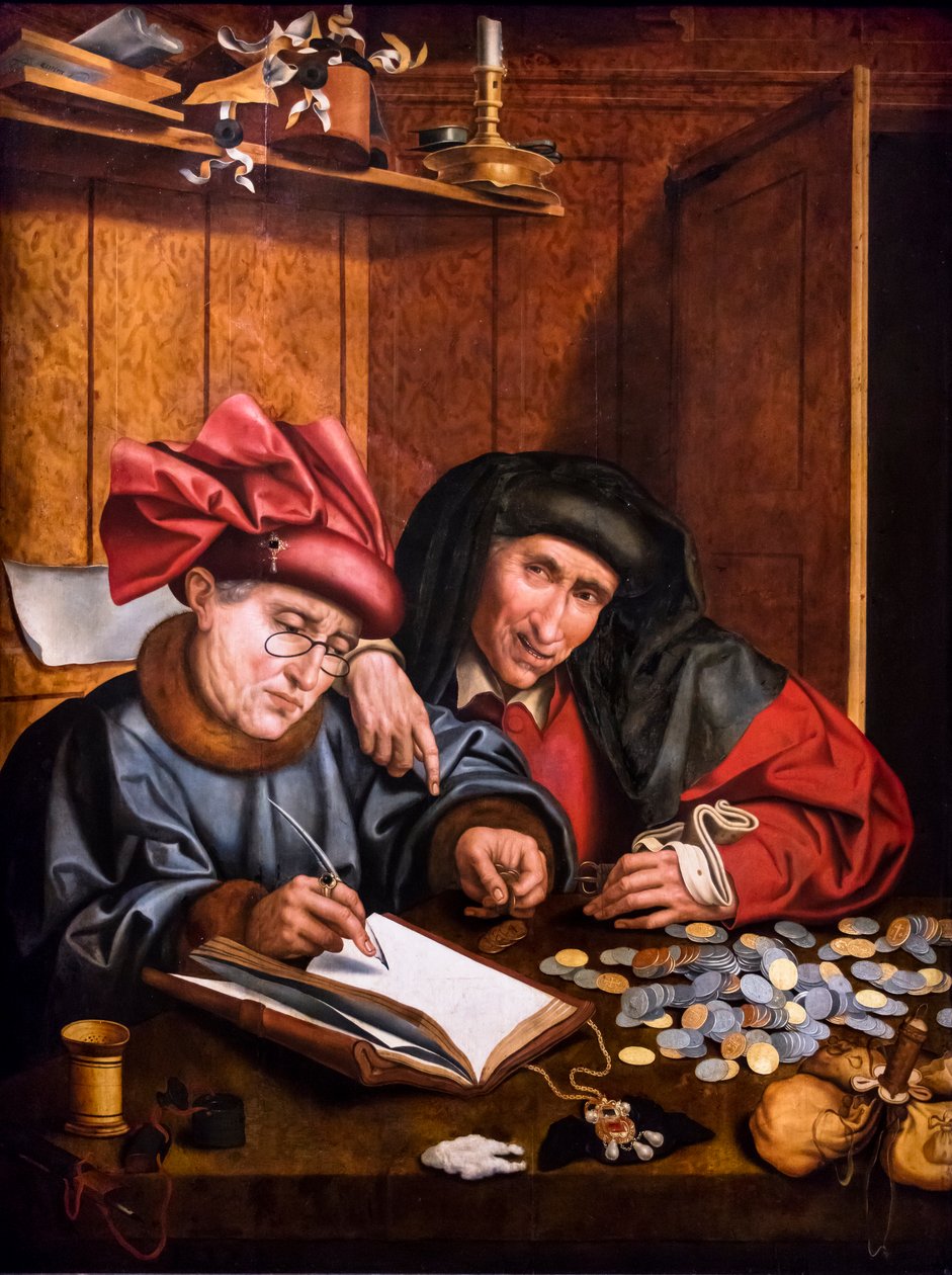 Sølvdiskene, Nederland av Marinus van Reymerswaele