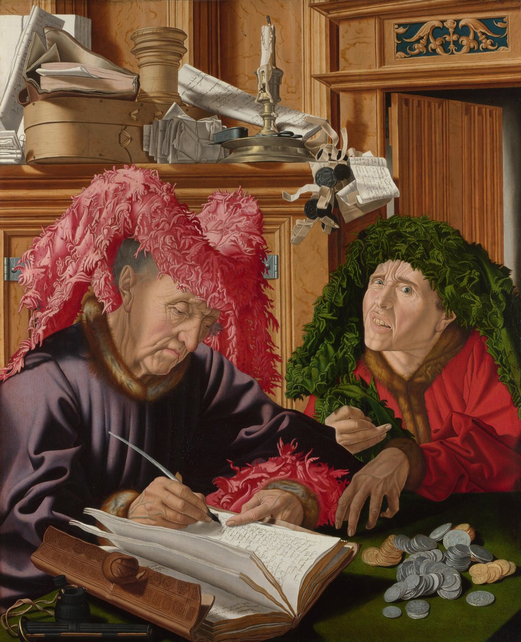 To skatteoppkrevere, ca. 1540 av Marinus van Roejmerswaelen