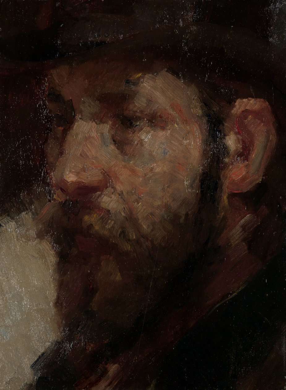 Portrett av kunsthandleren E.J. fra Wisselingh Portrett av kunsthandleren E.J. van Wisselingh (1848-1912) av Marinus van der Maarel