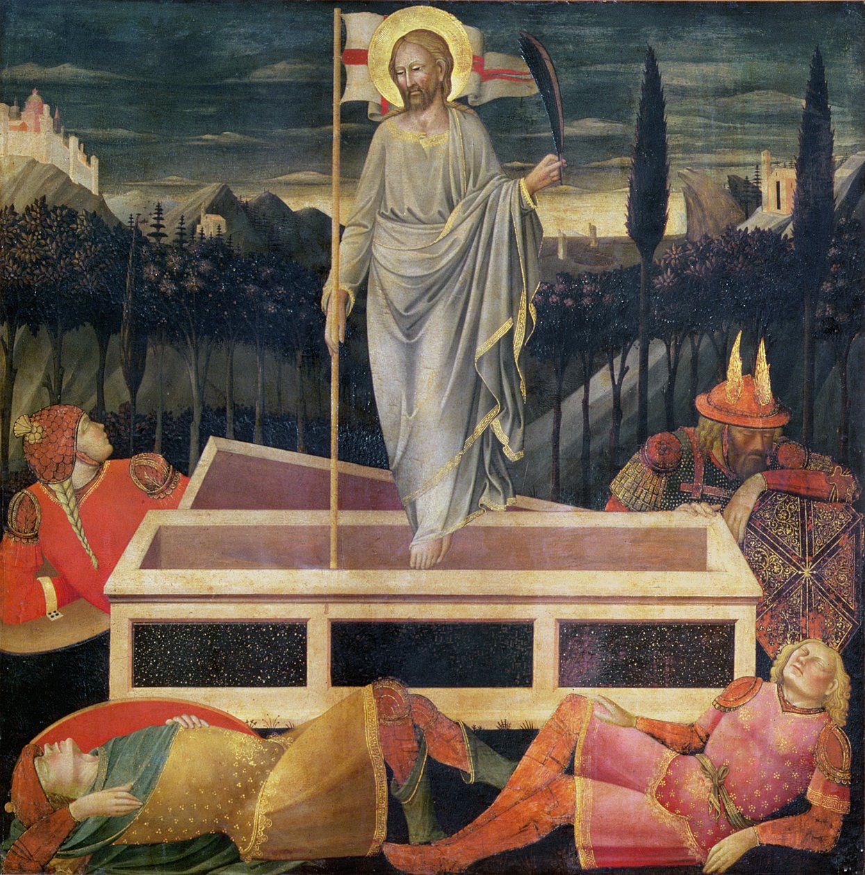 Kristi oppstandelse av Mariotto di Cristofano