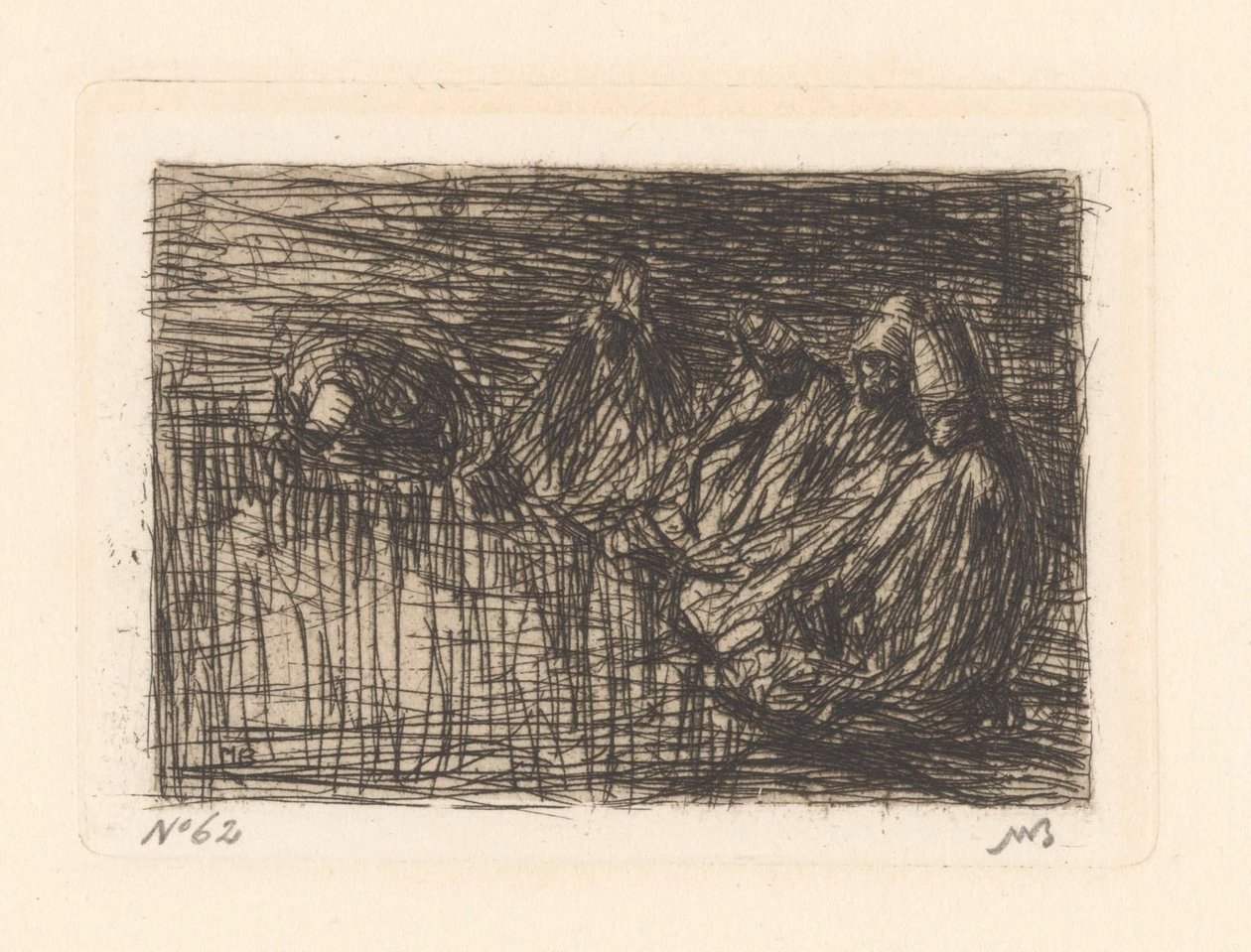 Dervisj av Marius Bauer (signed by artist)