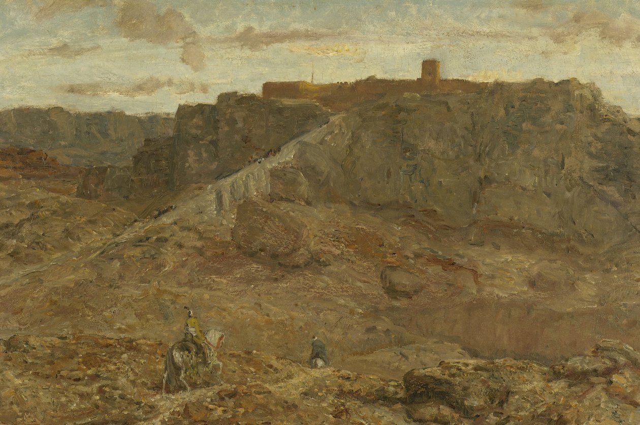 Fjelllandskap i Egypt av Marius Bauer