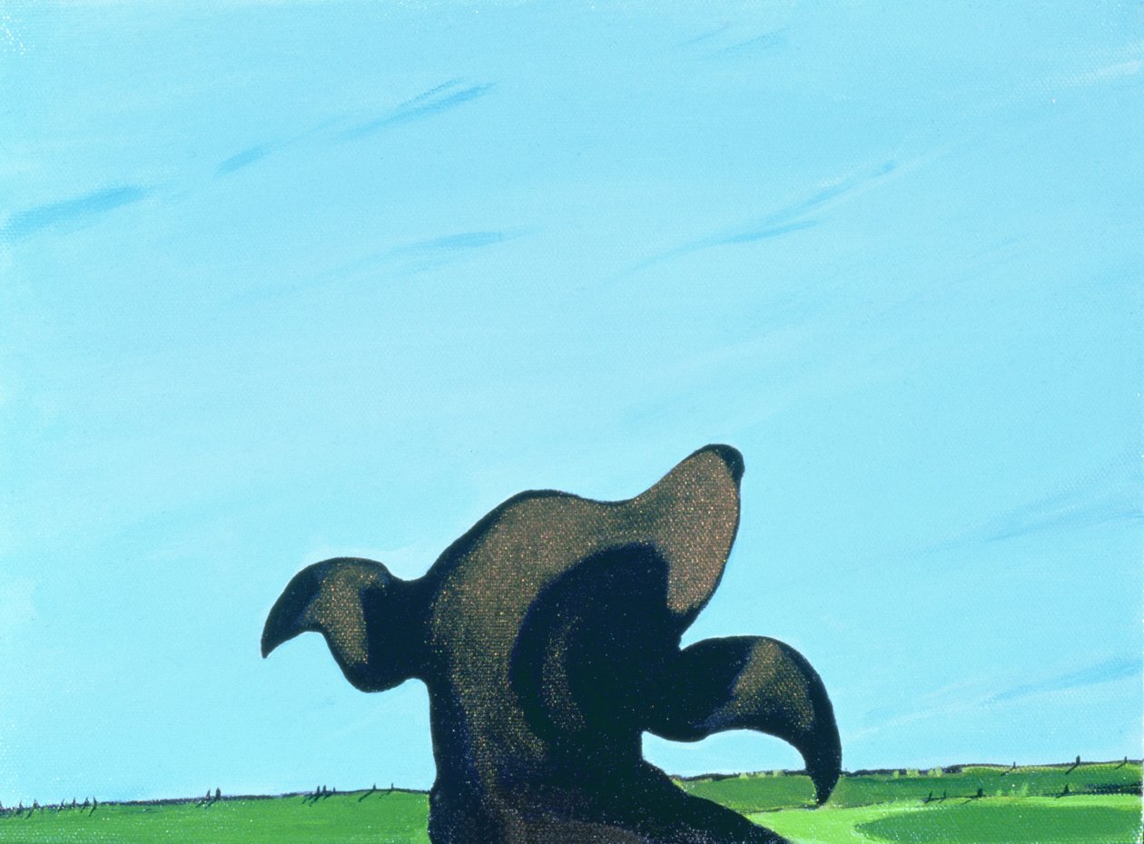 Bronseprofil nr. 2, 1997 av Marjorie Weiss