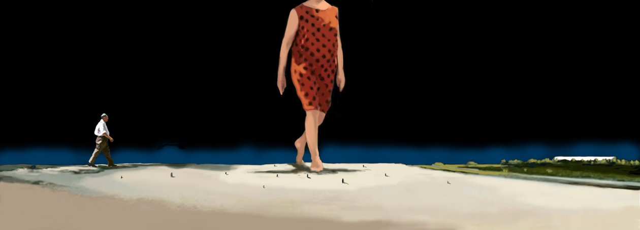 Night Lives Scene 13, 2016 (digitale medier) av Marjorie Weiss