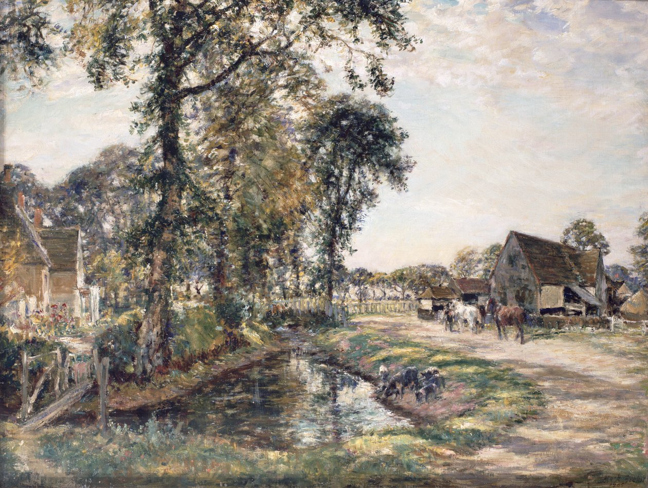 Herregårdsgården av Mark Fisher