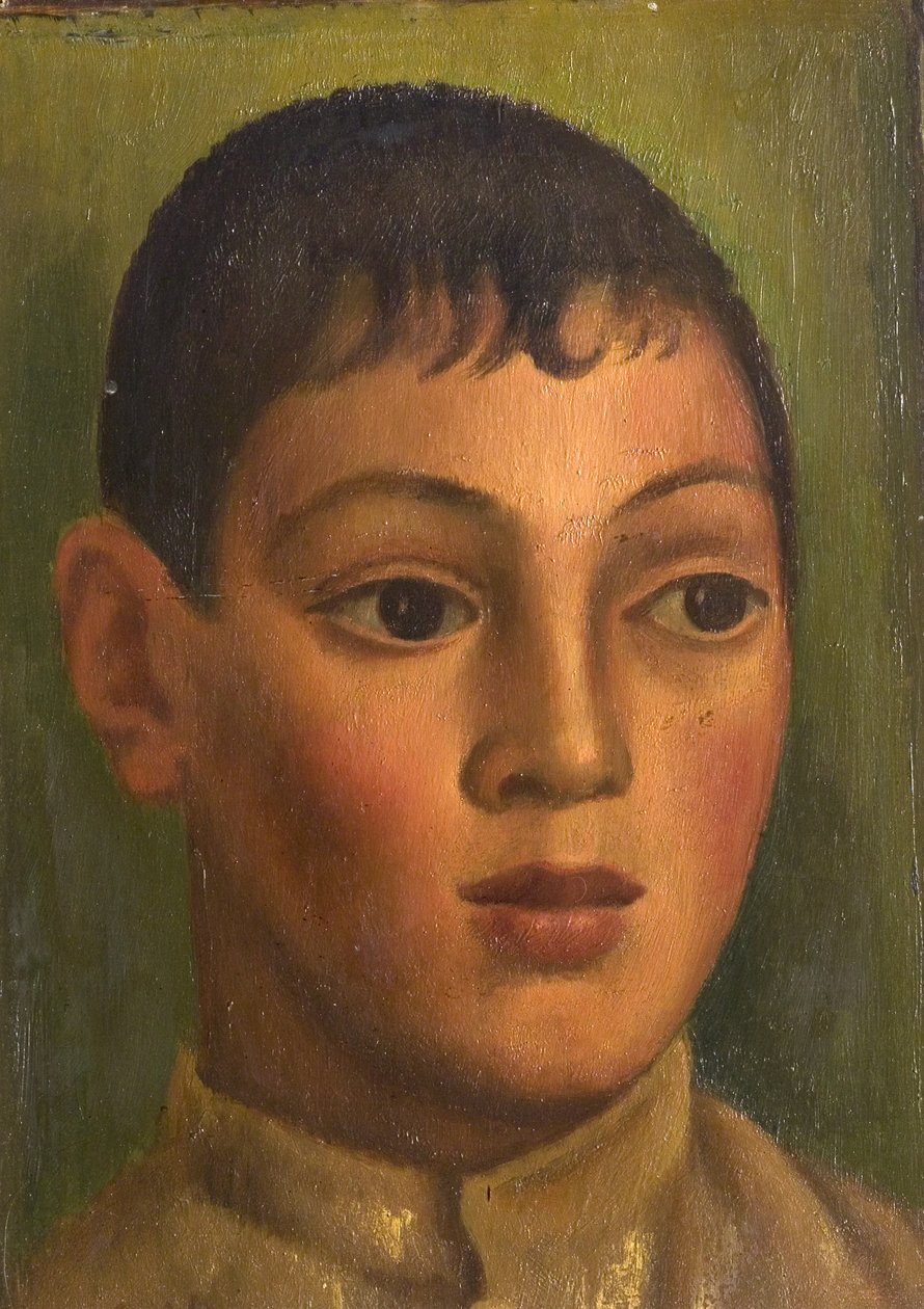 Head of a Boy, 1922 av Mark Gertler