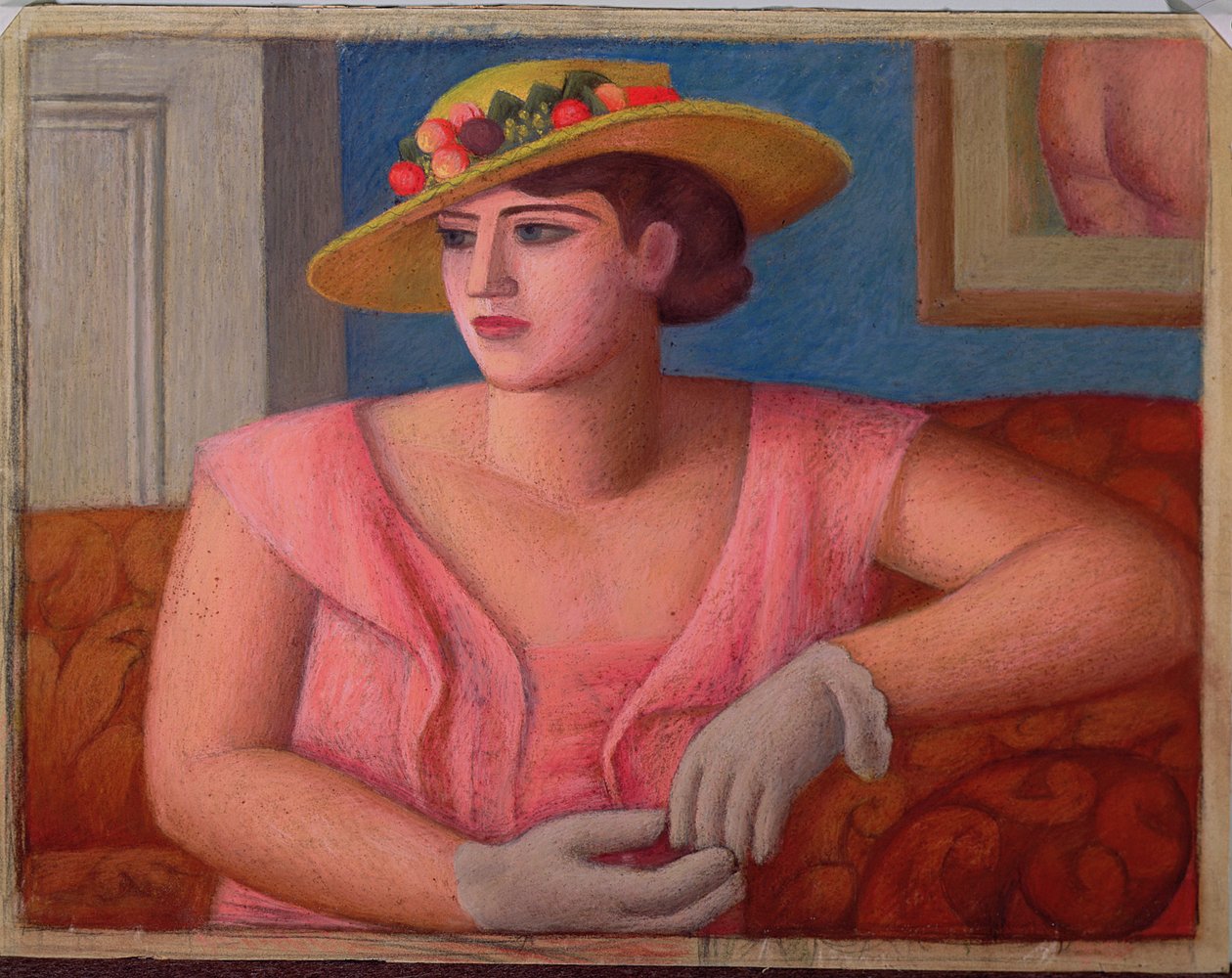 Portrett av Marjorie Gertler, 1933 av Mark Gertler