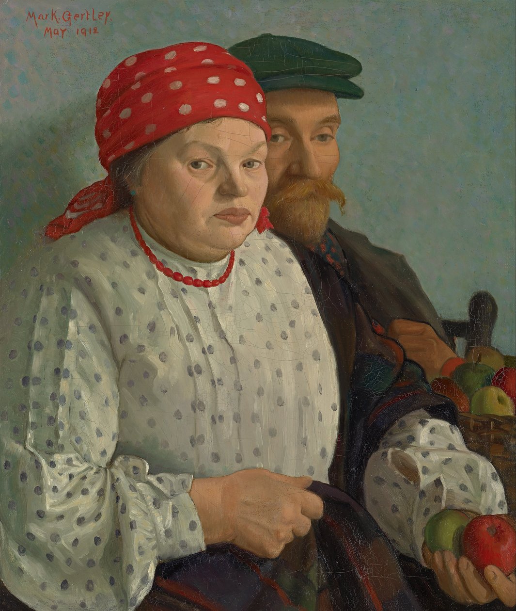 Eplekvinnen og mannen hennes av Mark Gertler