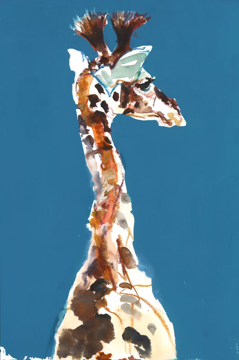 Baby Masai Giraffe, 2018 av Mark Adlington