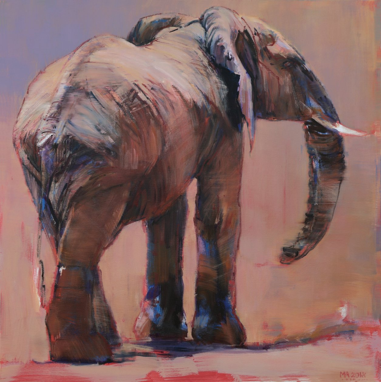 Bak, Loisaba, 2018 av Mark Adlington