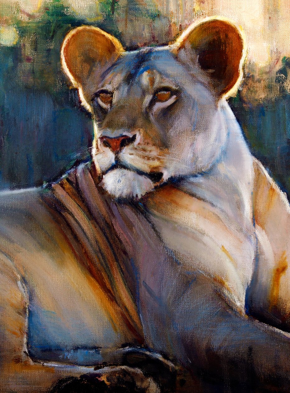 Chyulu Dawn (detalj), 2021 av Mark Adlington