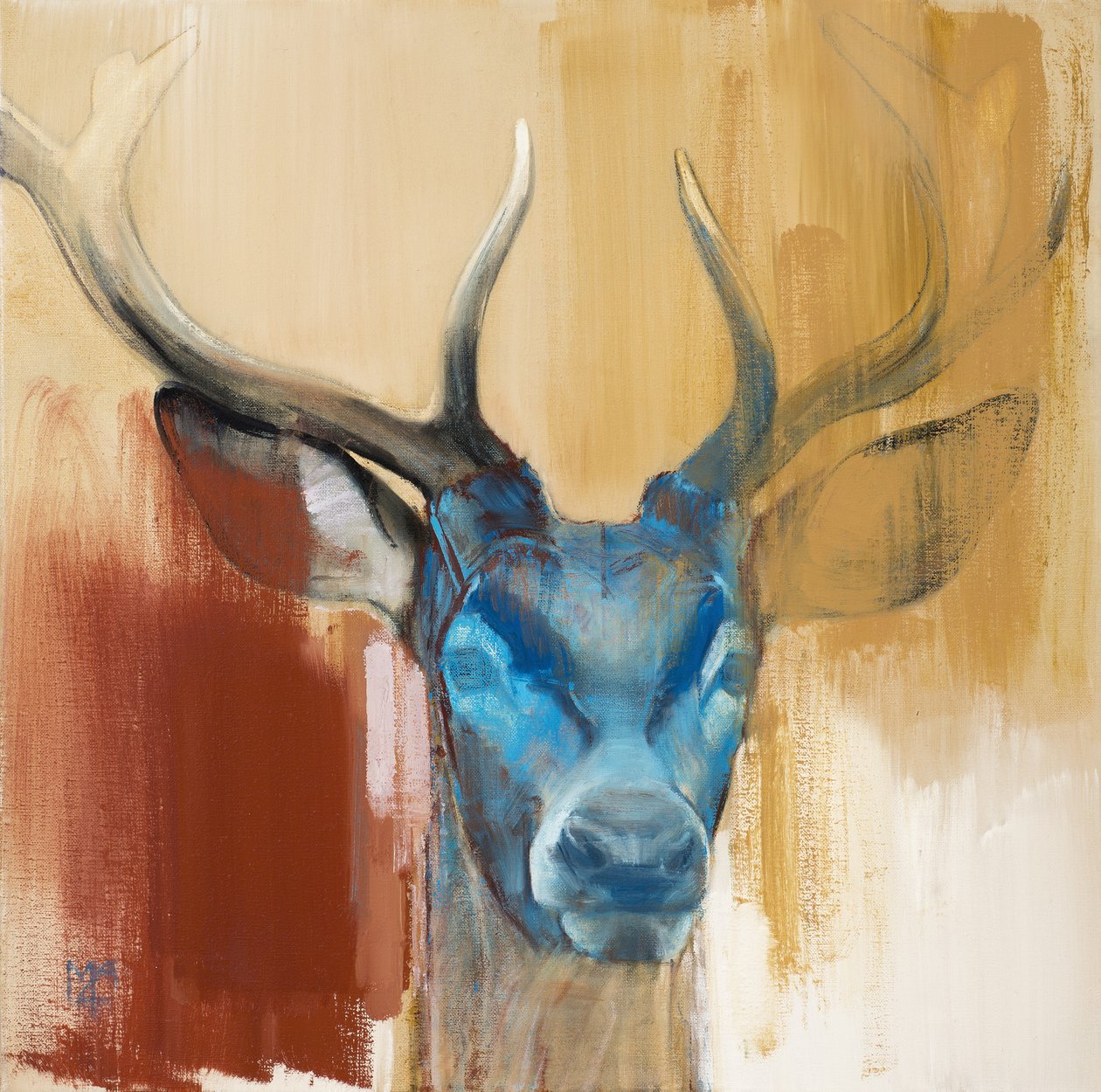 Maske (ung hjort), 2014 av Mark Adlington