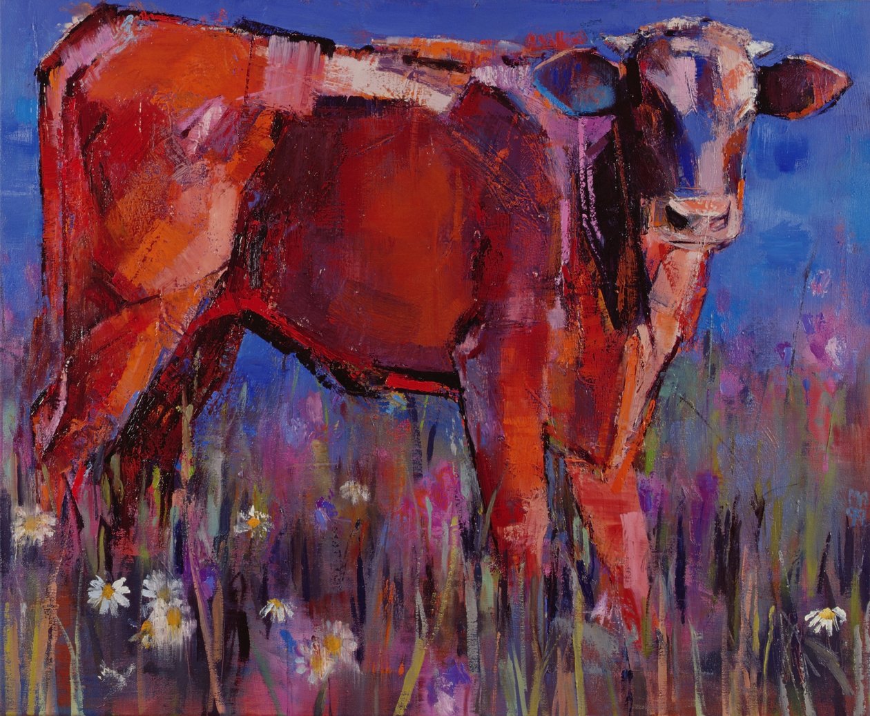 Rød kalv, Cazalla de la Sierra, 1999 av Mark Adlington