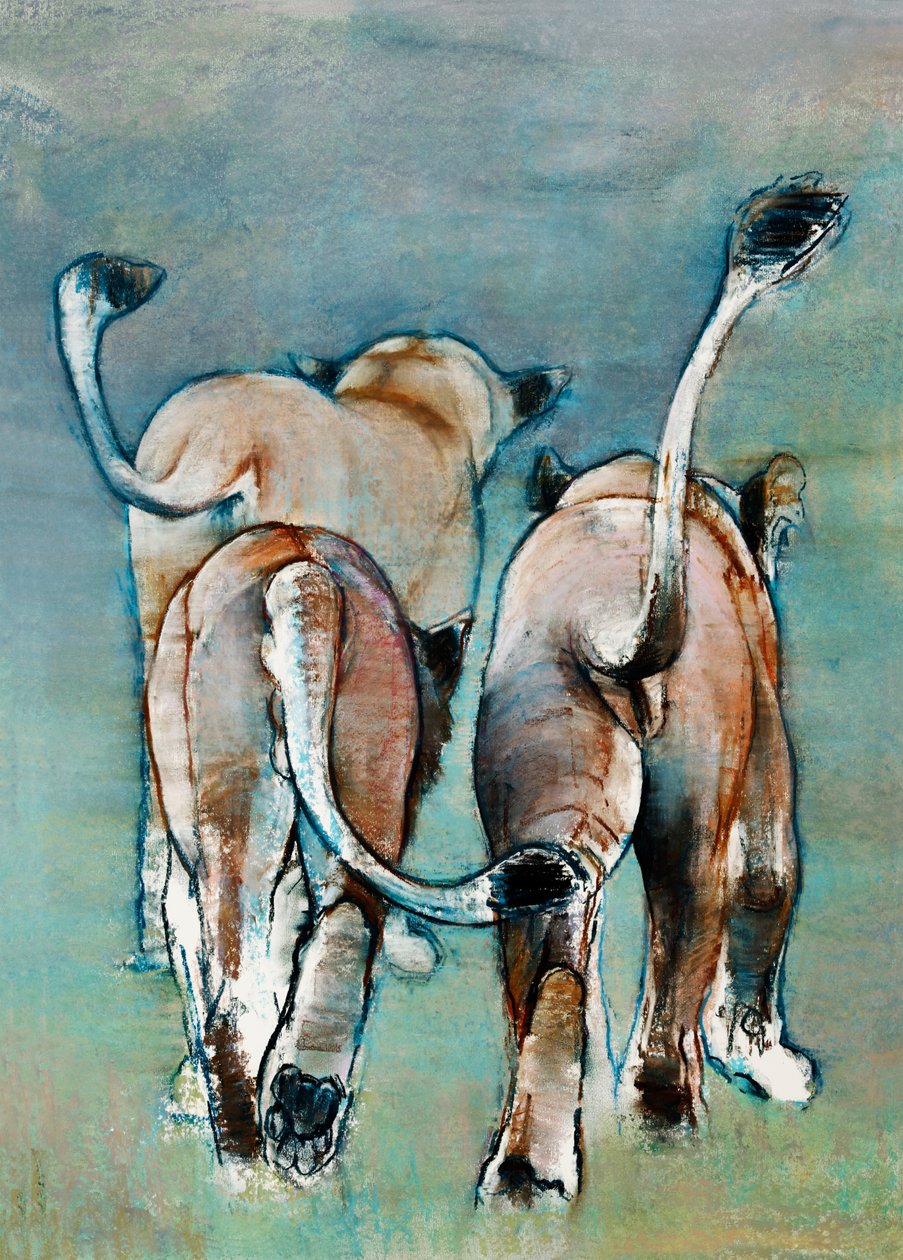 Three Tails, 2019 av Mark Adlington