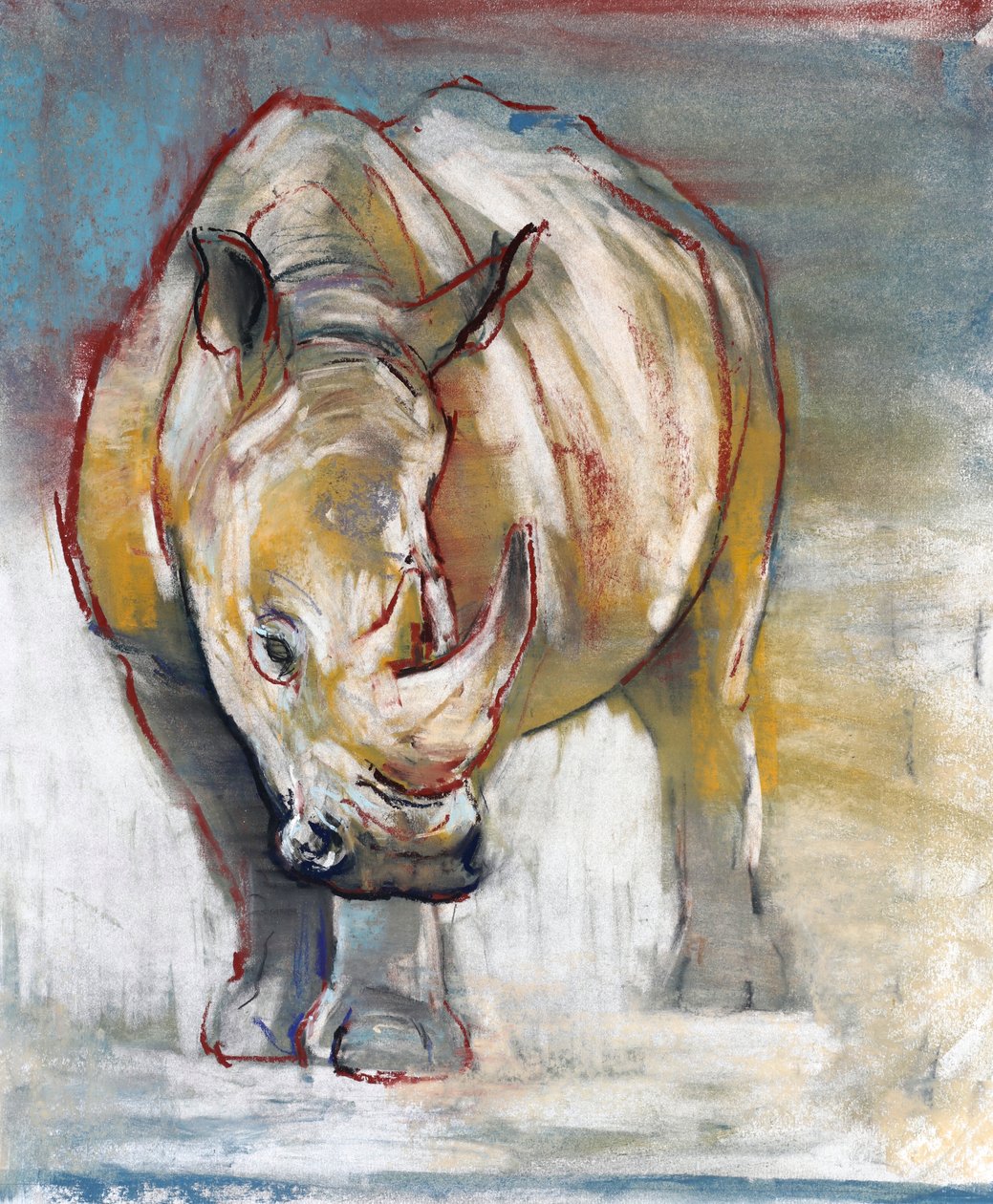 White Rhino, Ol Pejeta, 2018 av Mark Adlington