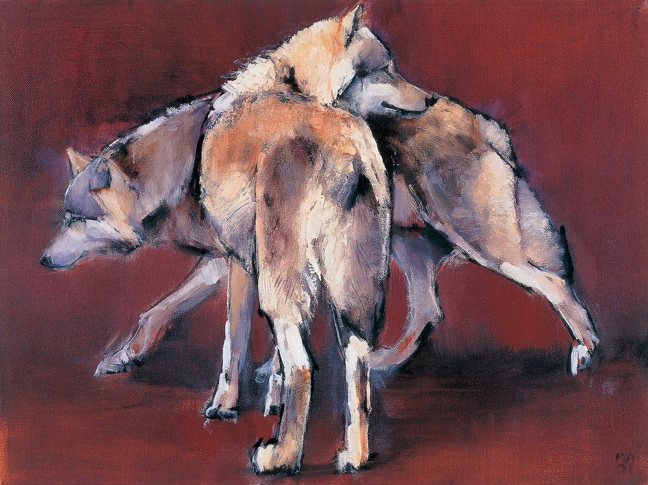 Wolf Composition, 2001 av Mark Adlington