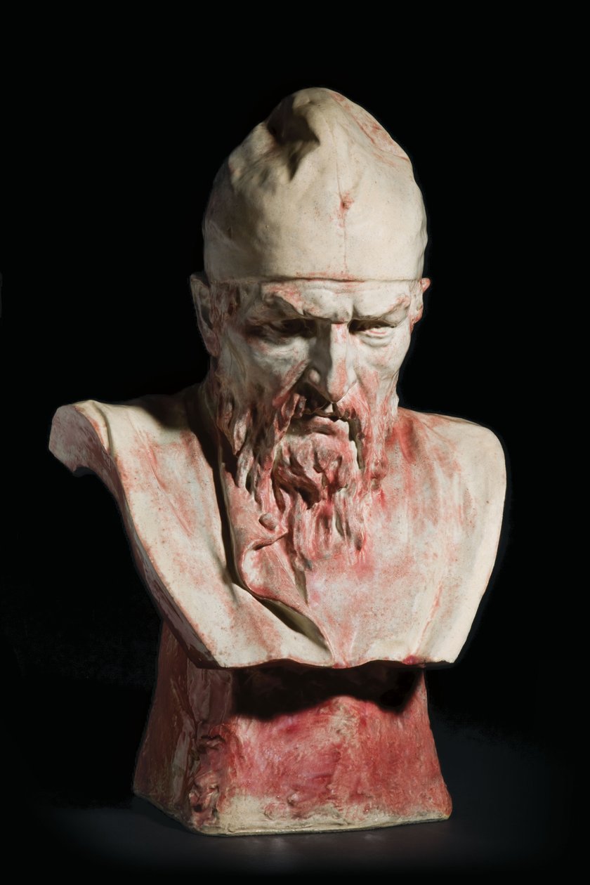 En keramisk byste av Ivan the Terrible, 1800-tallet av Mark Antokolsky