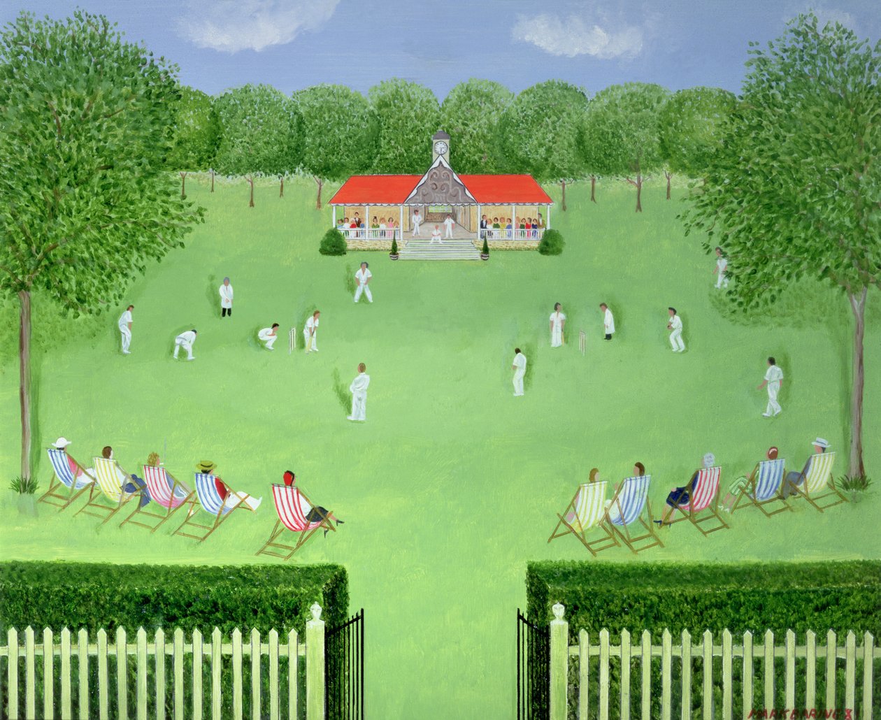 Cricketkampen av Mark Baring