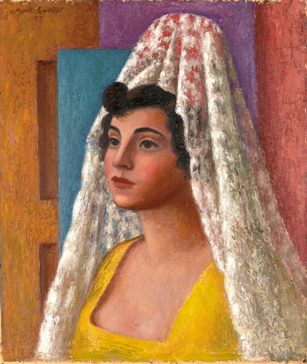 Portrett av Dorothy Morland av Mark Gertler