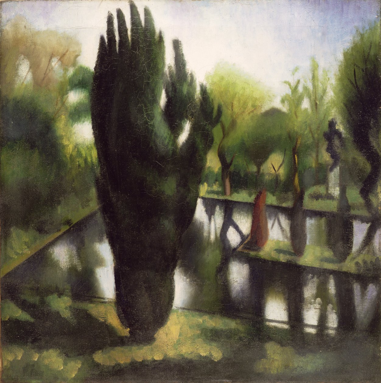 Dammen ved Garsington av Mark Gertler