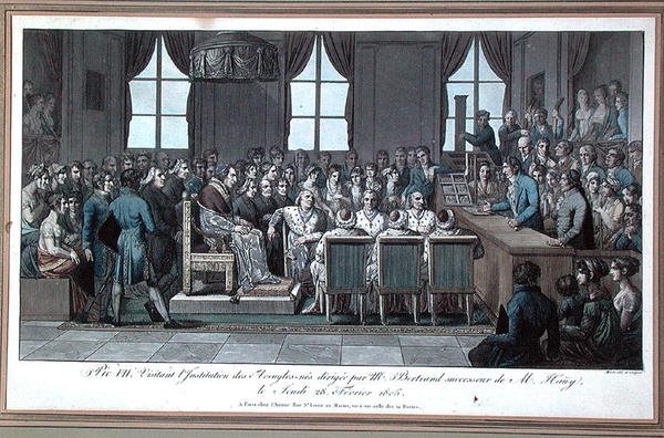 Pave Pius VII besøker l