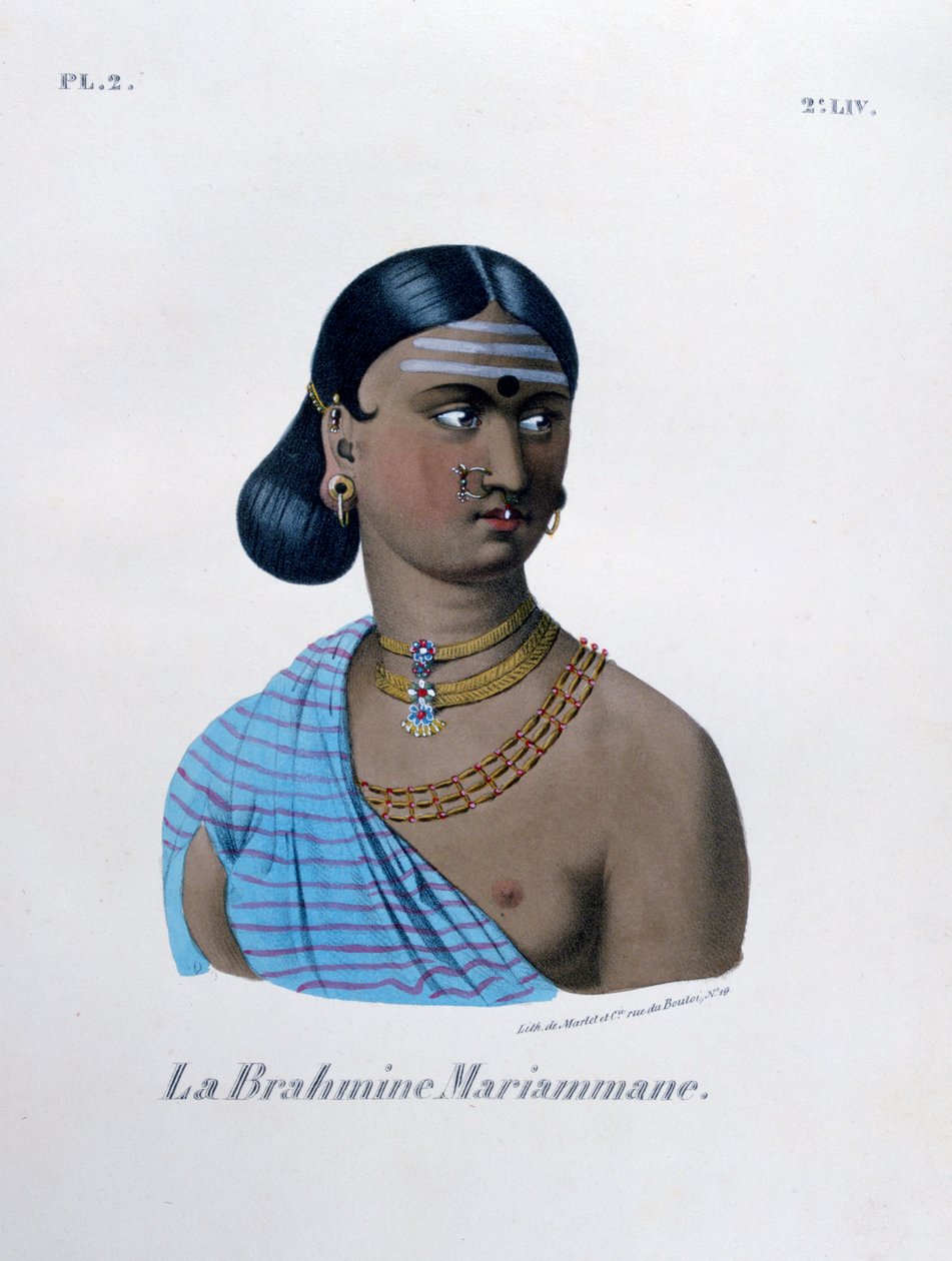 Brahmin Mariamman, 1828. av Marlet et Cie