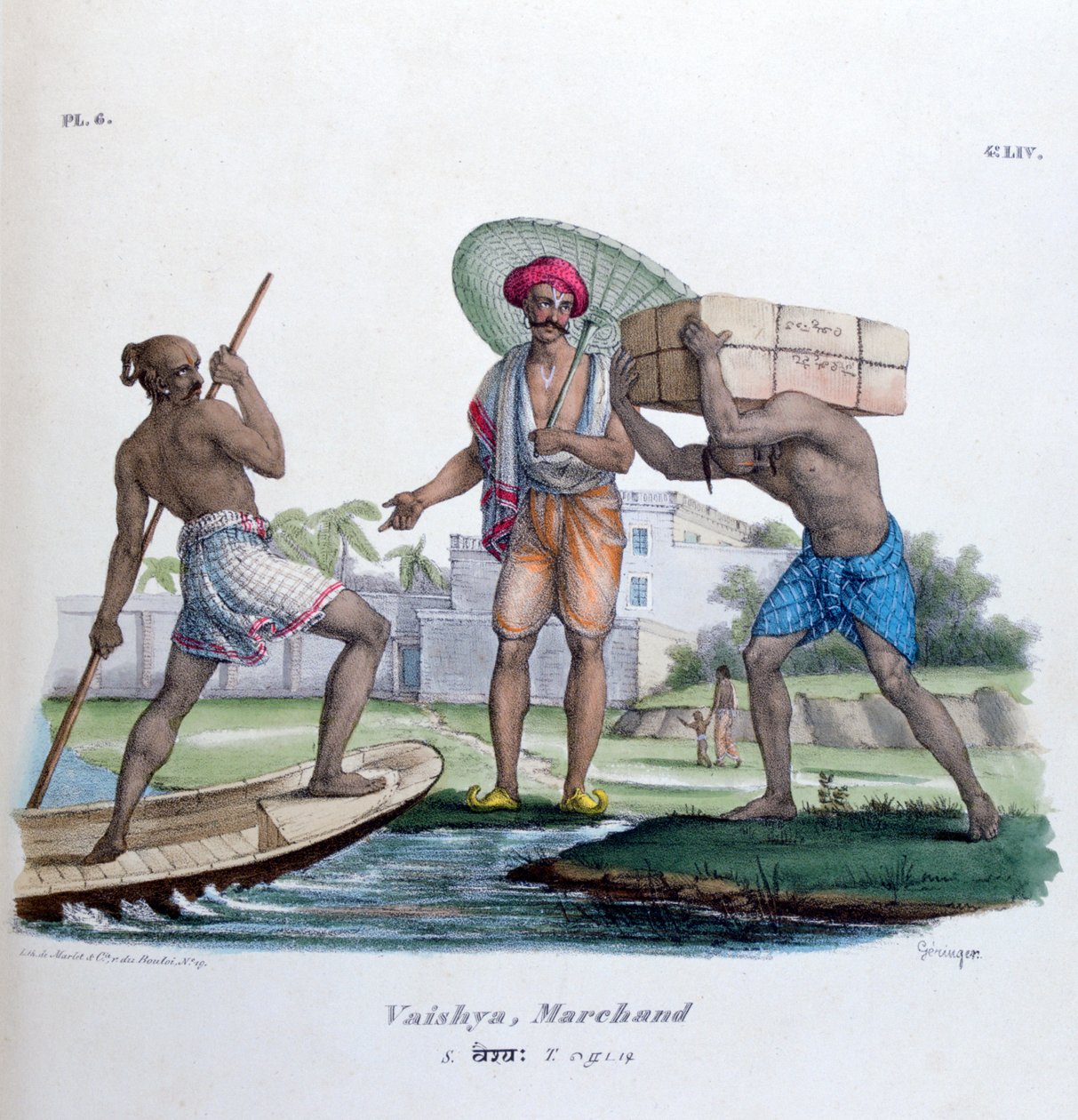 Kjøpmann, 1828 av Marlet et Cie