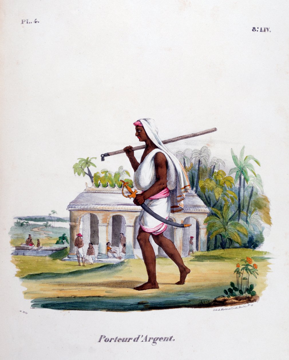 Pengebærer, 1828 av Marlet et Cie
