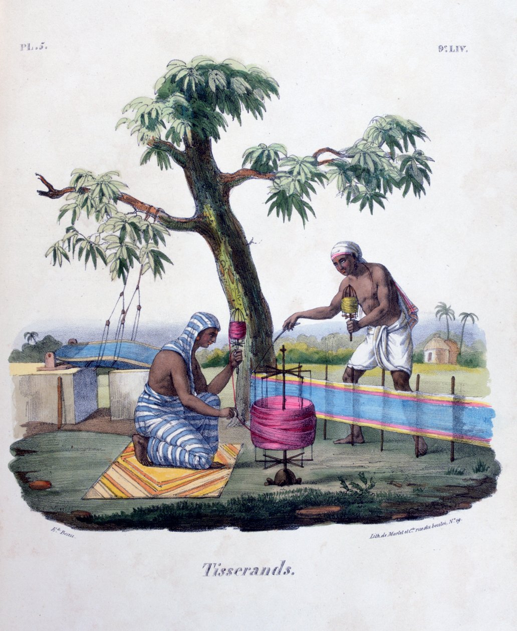 Vevere, 1828 av Marlet et Cie