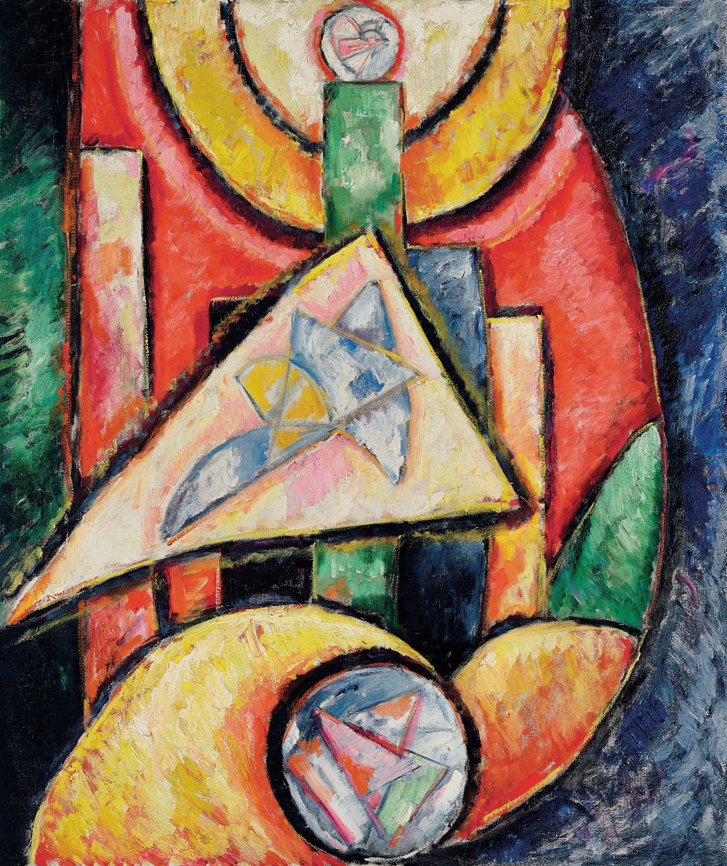 Abstraksjon av Marsden Hartley