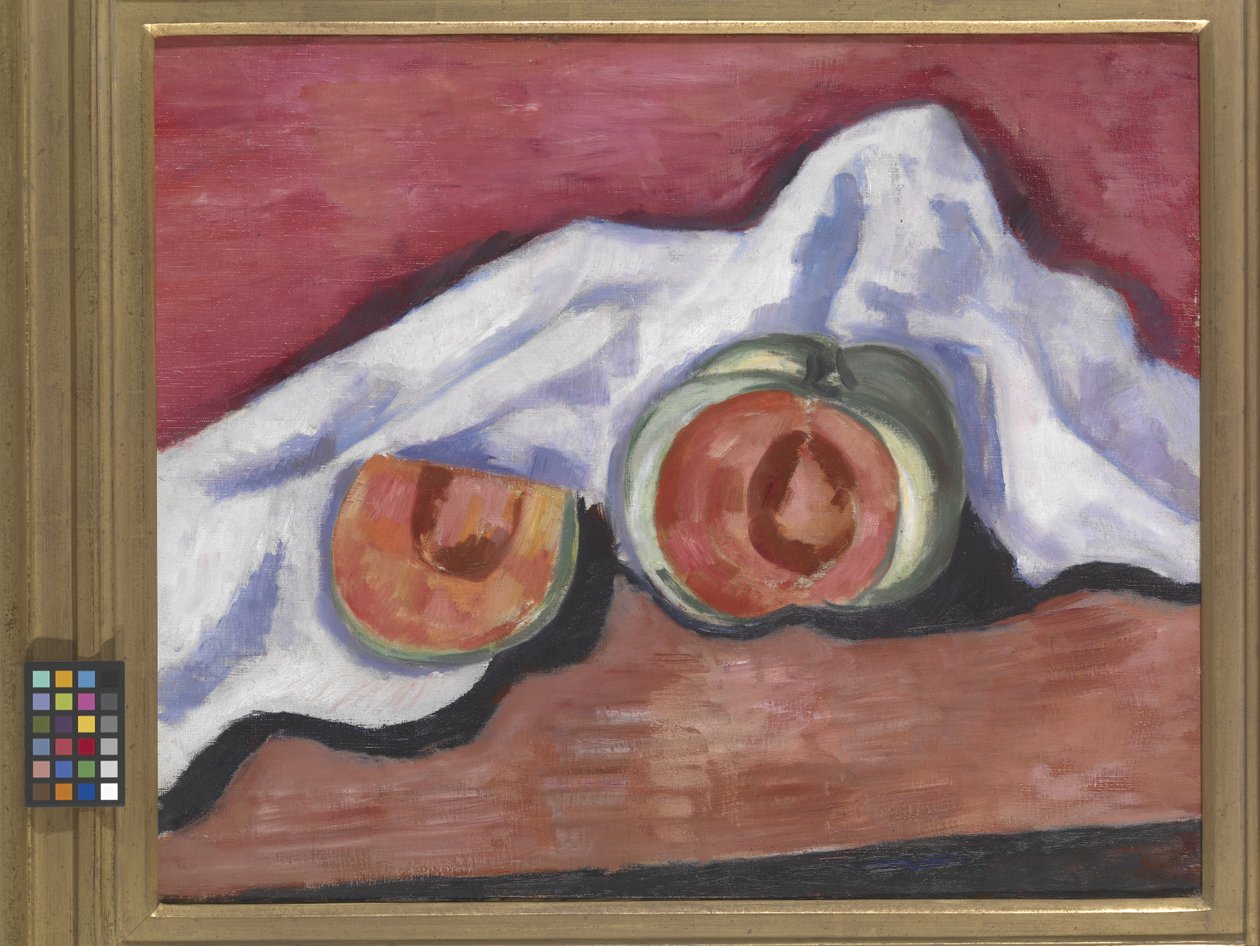 Meloner (olje på lerret) av Marsden Hartley