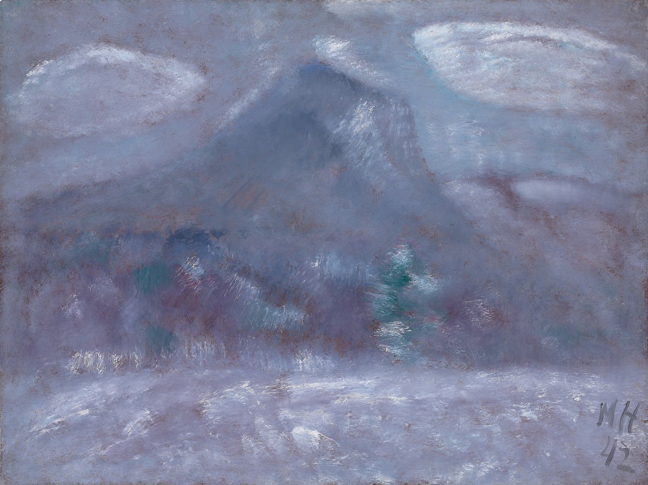 Mount Katahdin, snøstorm av Marsden Hartley