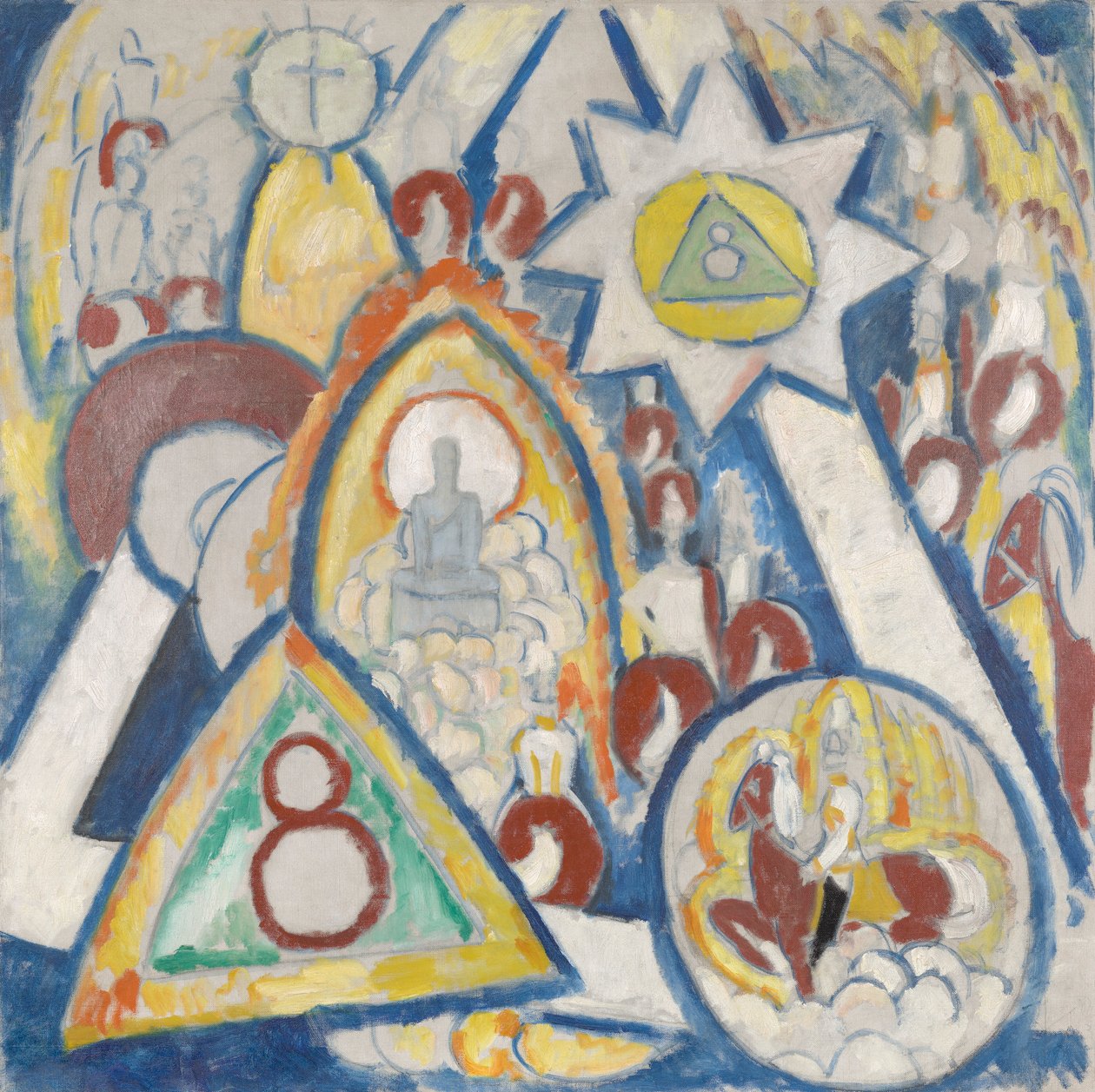 Portrett av Berlin av Marsden Hartley