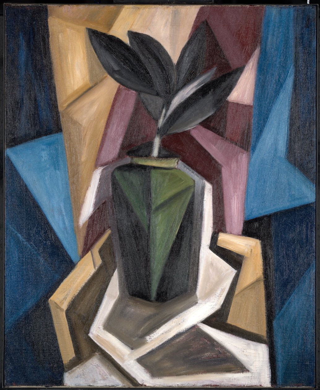 Gummiplante av Marsden Hartley