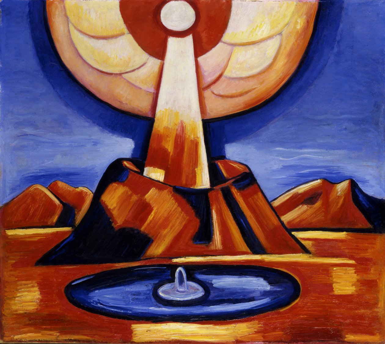 Yliaster Paracelsus, 1932. av Marsden Hartley