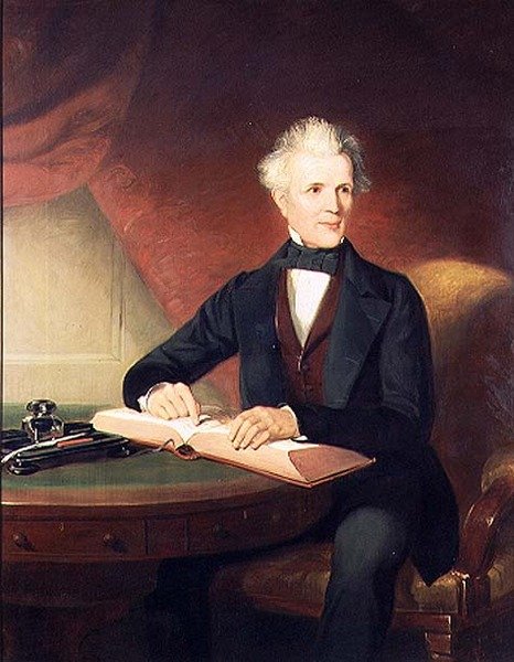 Portrett av Dr James Mitchell av Marshall Claxton