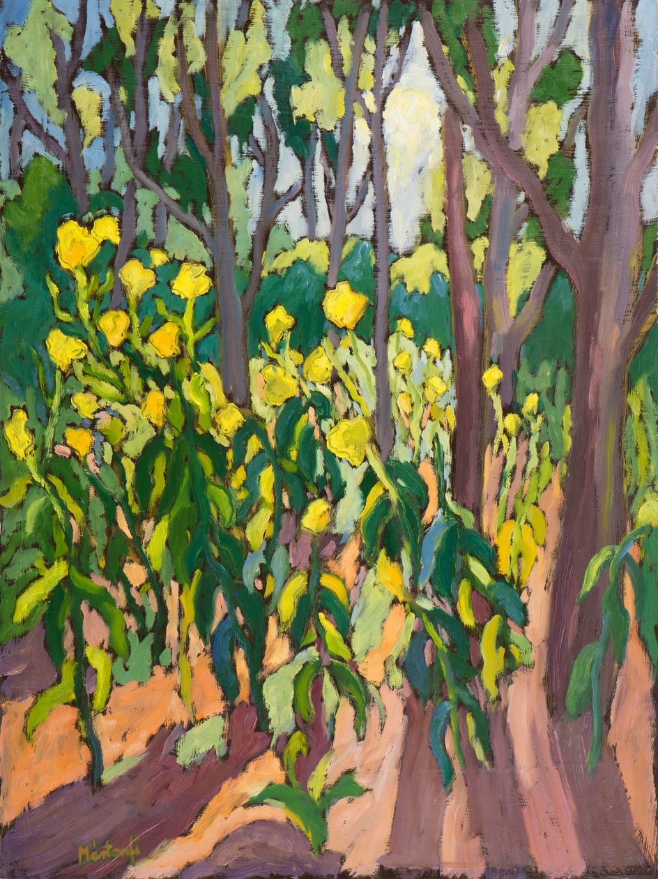 Ambassadors of Light [2011] 80*60 cm, olje på bord av Marta Martonfi Benke