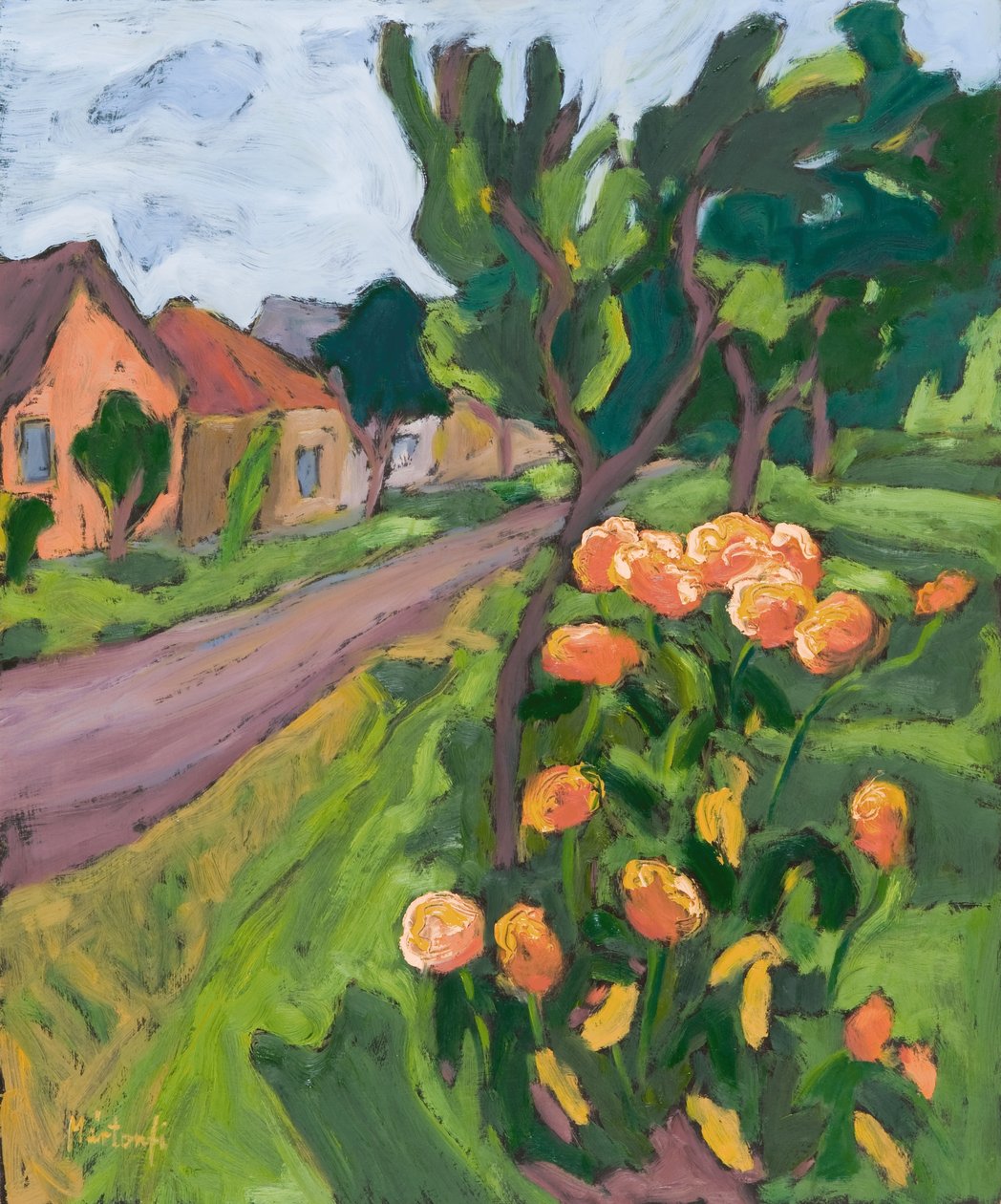 Naboens roser, 2008 av Marta Martonfi Benke