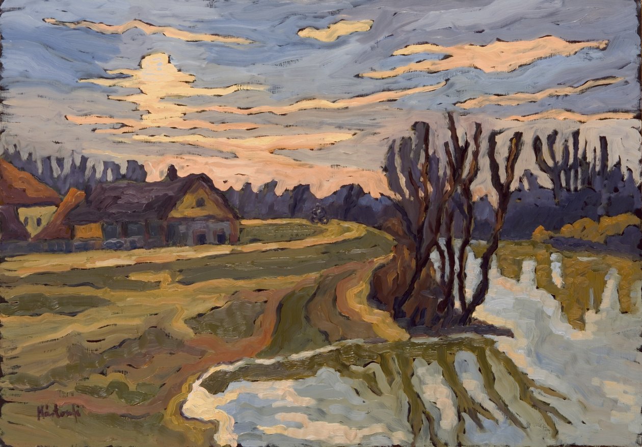 Road into Dusk, 2004 av Marta Martonfi Benke