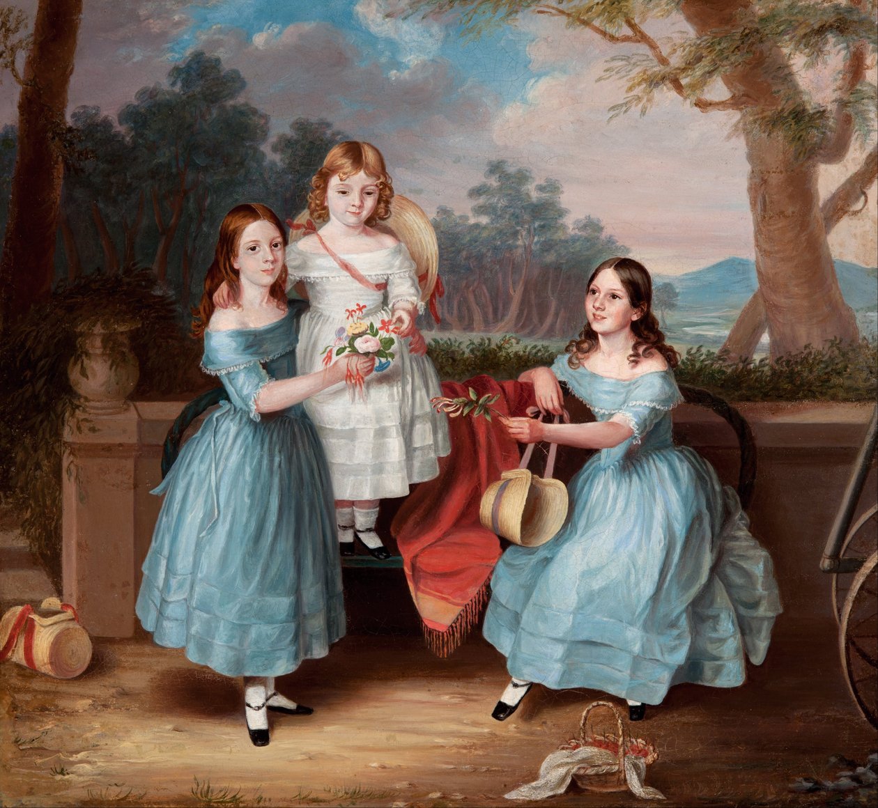 Georgina, Emily og Augusta Rose av Martha Berkeley