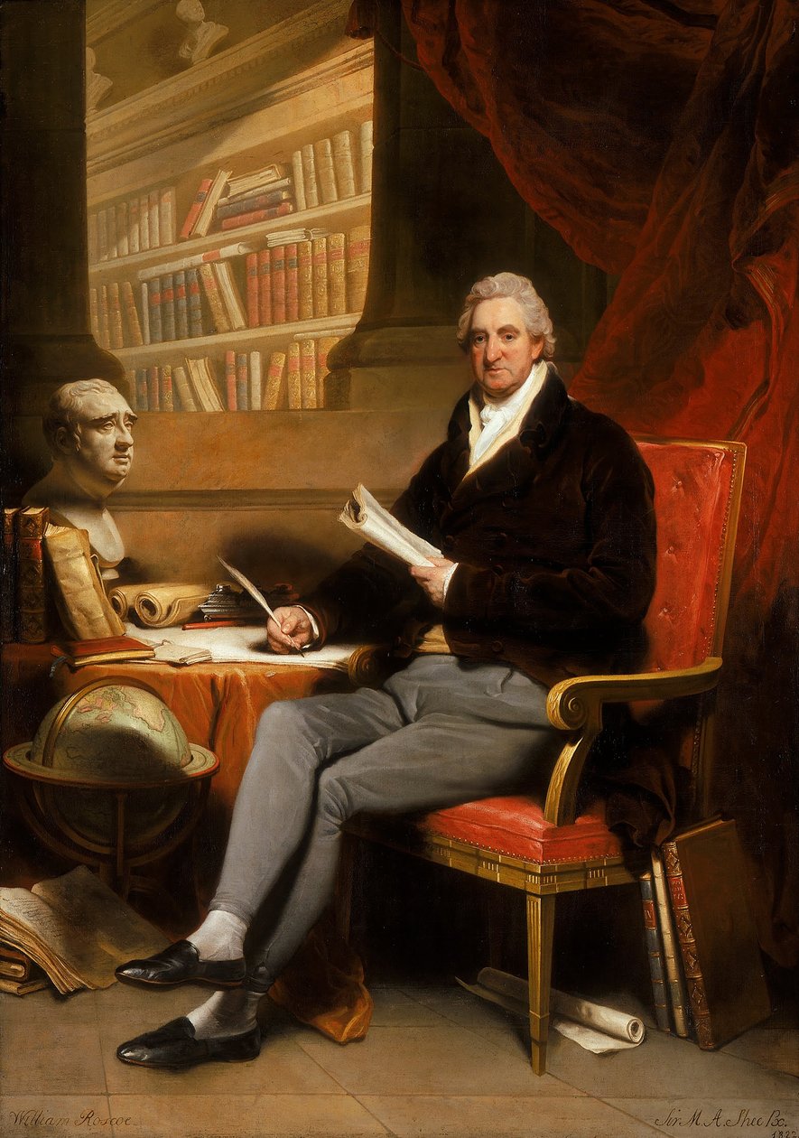 William Roscoe av Martin Archer Shee